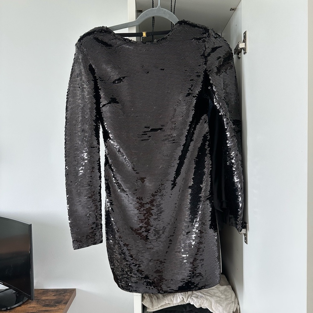 Frame sequence black dress - worn once!